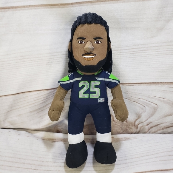 🌞SOLD🌞NFL Seattle Seahawks Richard Sherman Plush Doll 11 In Bleacher Creatures - Picture 1 of 9